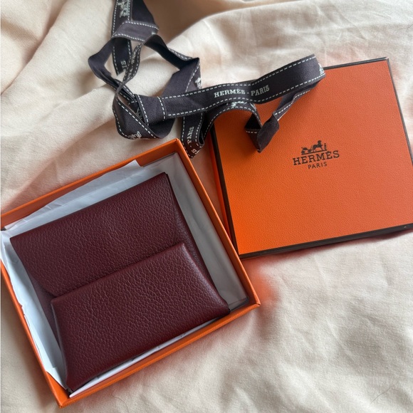 Hermes Other - Hermes Bastia Coin Purse Rouge H